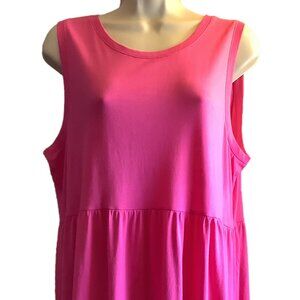 J. Crew Tiered Tank Dress Size: Small